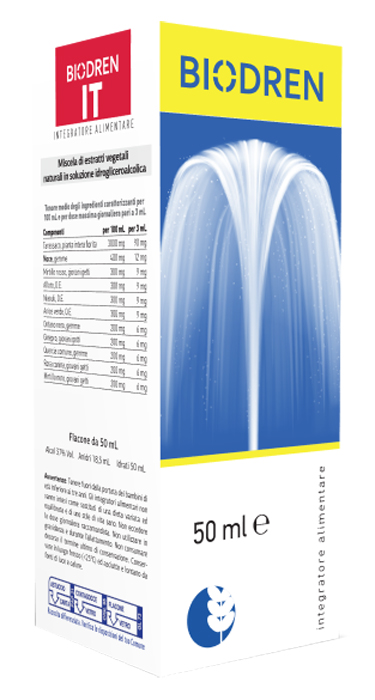 Biodren It Sol Ial Integratore Per Il Transito Intestinale E Le Funzioni Depurative Gocce Orali 50ml