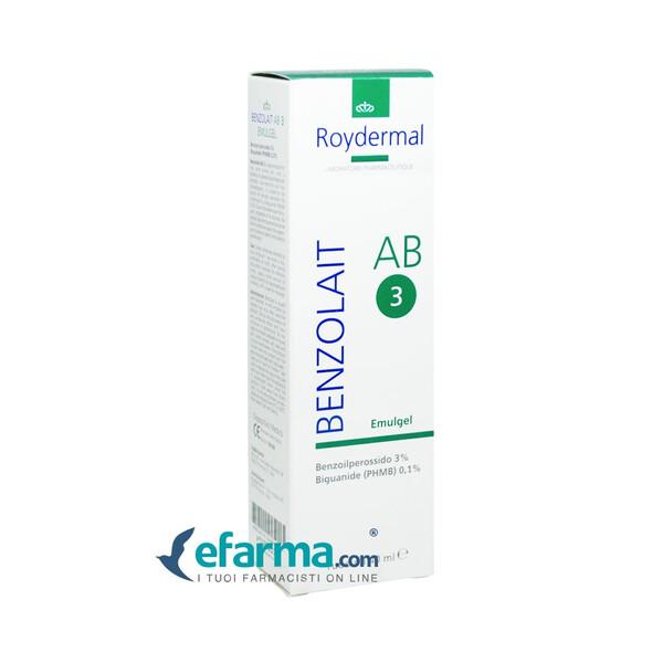 Benzolait AB3 Emulgel Trattamento Pelli Grasse e Tendenza Acneica 40 ml