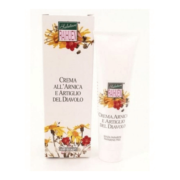 Crema Arnica e Artiglio del Diavolo Per alleviare dolori muscolari e articolari 100 ml