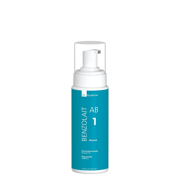 Benzolait AB1 Mousse Detergente Per Pelli Con Tendenza Acneica 150 ml