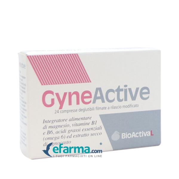Gyneactive Regol Ormonal Integratore Ciclo Mestruale 24 Compresse