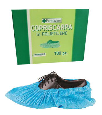 Farmacare copriscarpe pet 100pz