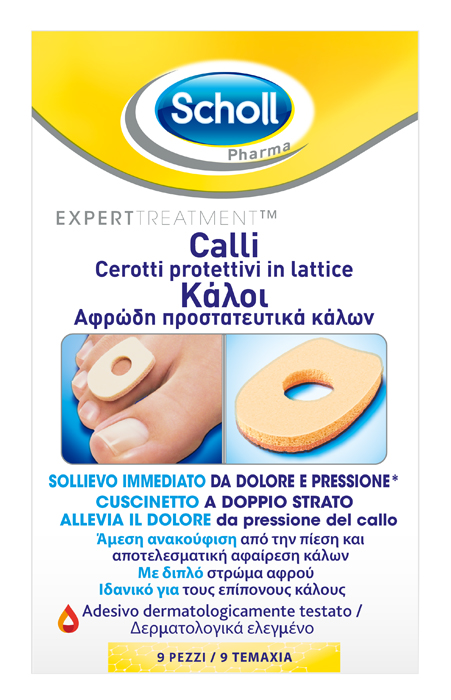 Cerotto protettivo per calli scholl in lattice 9 pezzi — confronto prezzi
