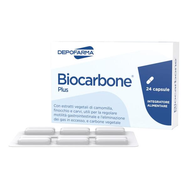 BioCarbone Plus Integratore Benessere Intestinale 24 Capsule
