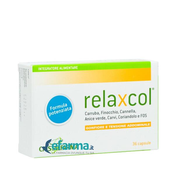 Relaxcol Integratore Gonfiore e Tensione Addominale 36 Capsule