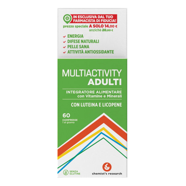 Multiactivity Adulti Integratore Multivitaminico E Multiminerale 45 Compresse