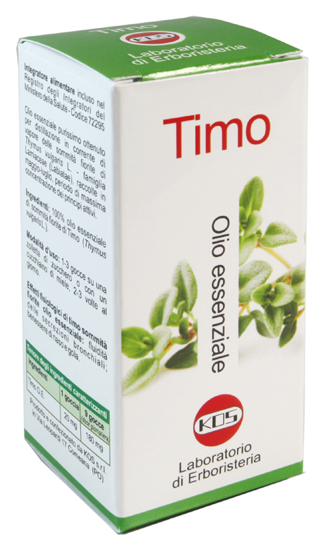 Kos Timo Bianco Olio Essenziale, 20ml