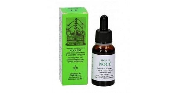 Mgs11 noce macerato glicerico spg 20 ml