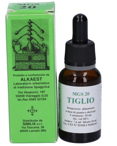 MGS 20 Integratore Alimentare Tiglio 20ml