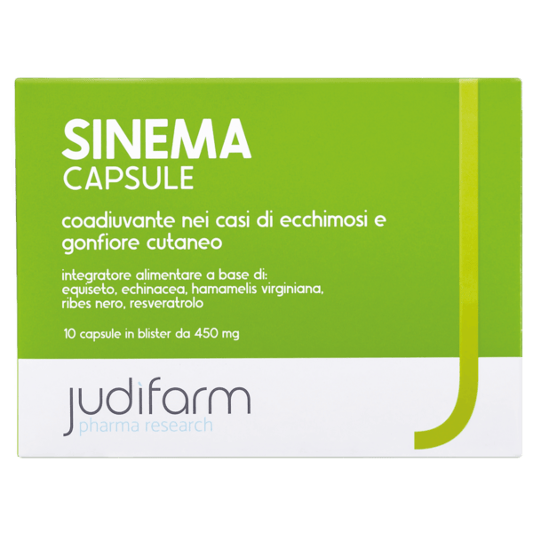Sinema Capsule Integratore Gonfiore Cutaneo e Lividi 8 Capsule