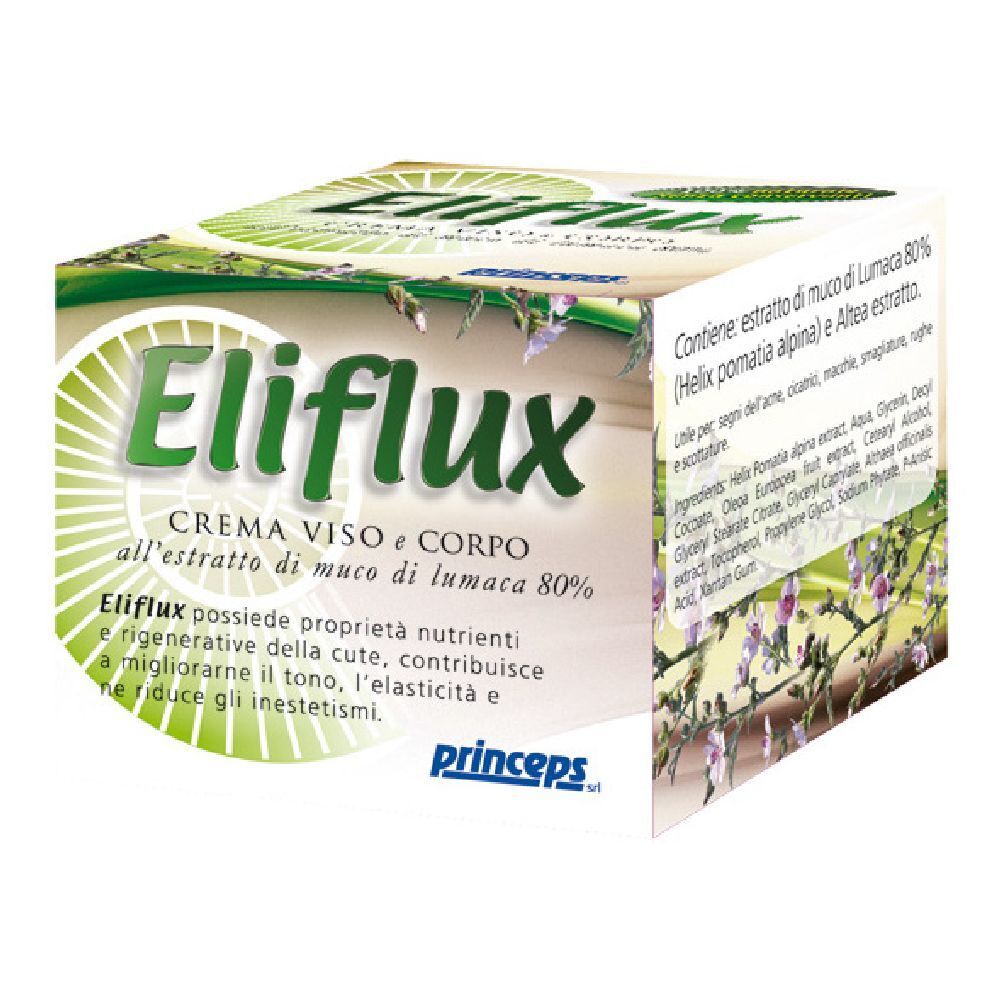 Eliflux Crema Viso e Corpo Antirughe e Antinvecchiamento, 50 ml