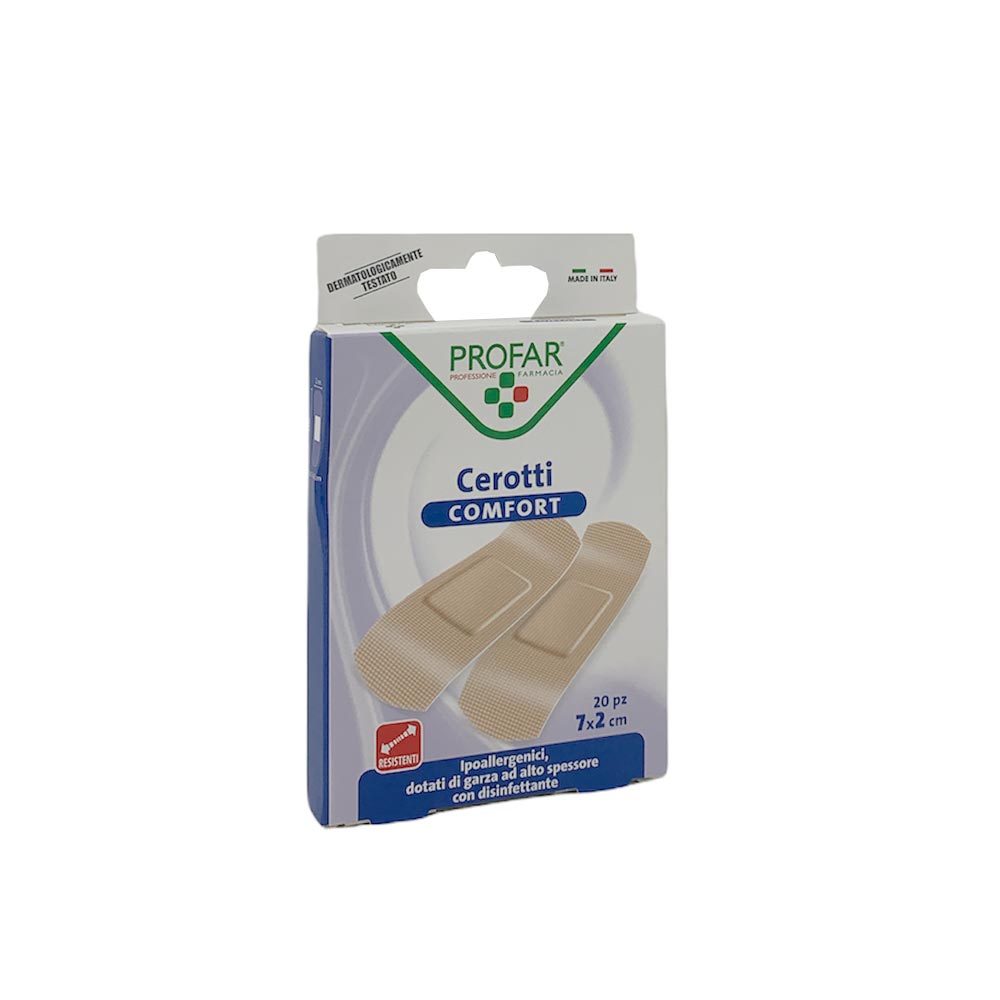 Profar Cerotti Comfort ipoallergenici 7 x 2cm, 20 cerotti