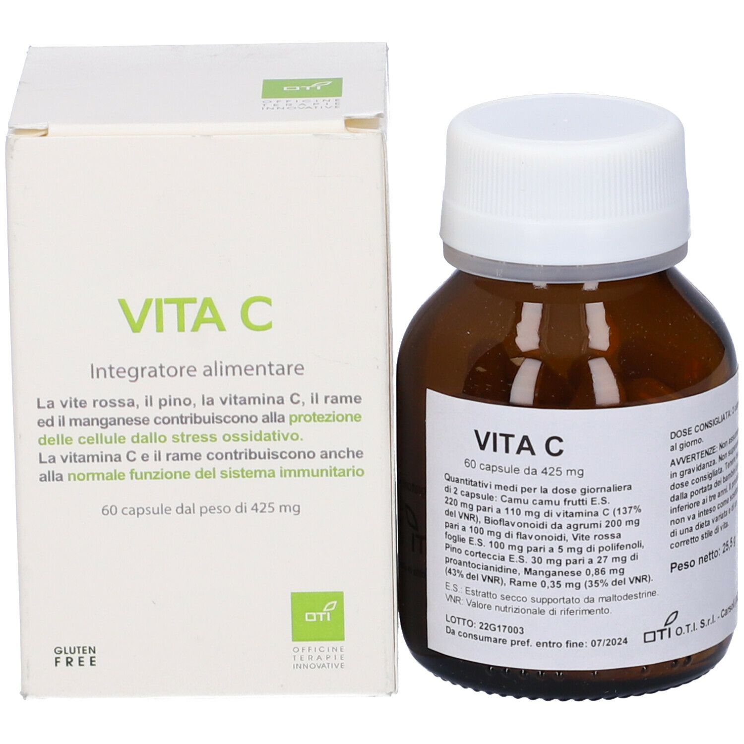 Oti Vita C 60 Capsule — confronto prezzi