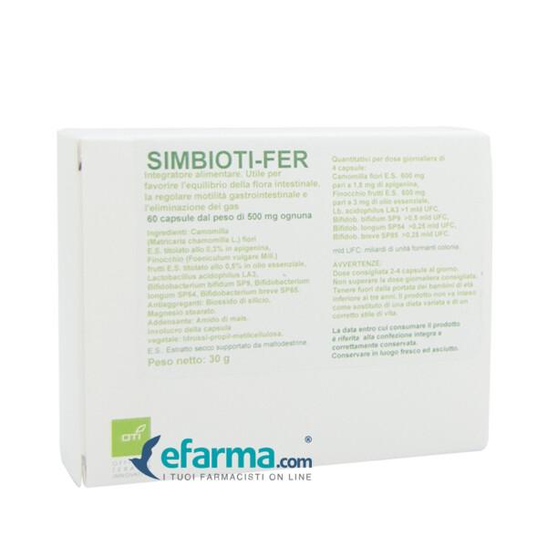Oti SimbiOti-Fer Integratore Intolleranze 60 Capsule