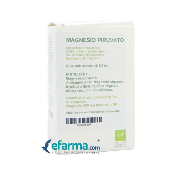 Oti Magnesio Piruvato Integratore 60 Capsule