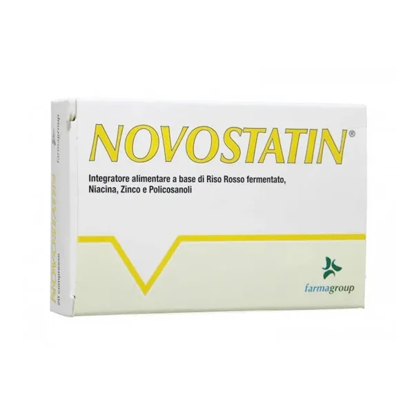 Farma Group Novostatin Integratore Colesterolo con Riso Rosso 20 Compresse
