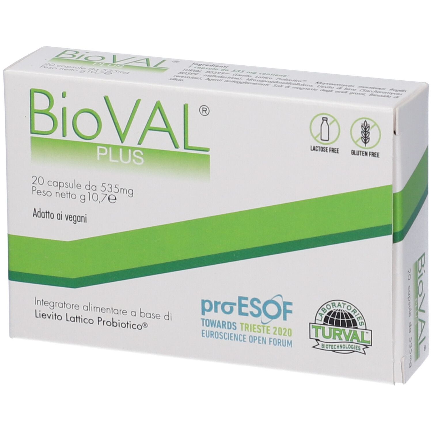 Laboratori Turval Bioval Plus 20 Capsule Integratore Flora Intestinale — confronto prezzi