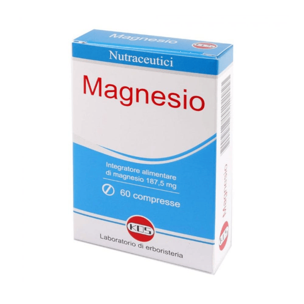 Magnesio Integratore di magnesio per una salute muscolare e nervosa 60 compresse