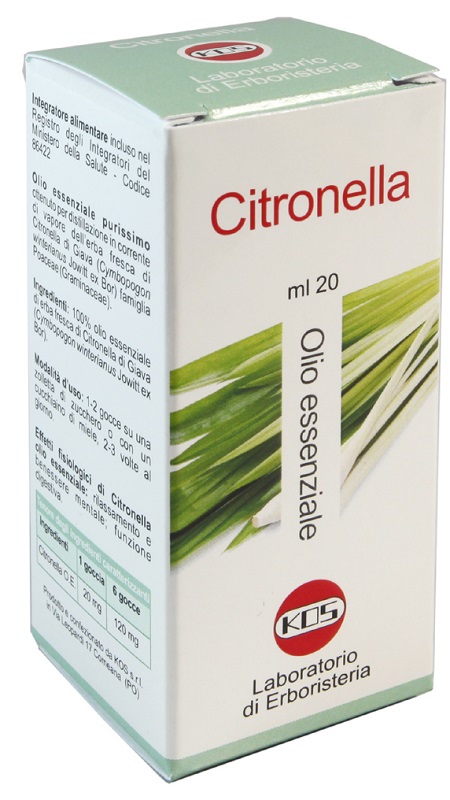 Citronella olio essenziale 20 ml