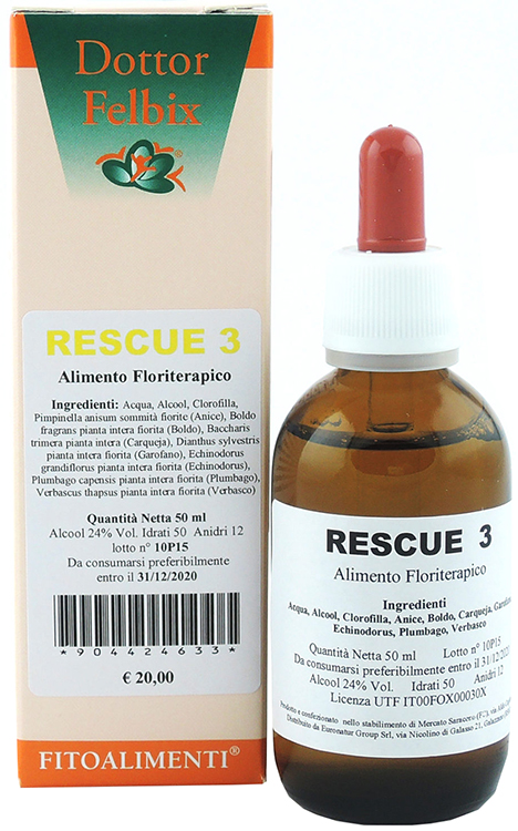 RESCUE 3 GTT 50ML DT FELBIX