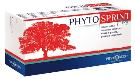 Phytosprint Plus Integratore per energia e vitalità 10 flaconcini da 10 ml