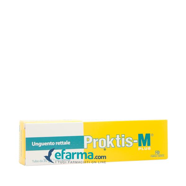 Proktis-m Plus Unguento Rettale Tubo 30 g + Cannula