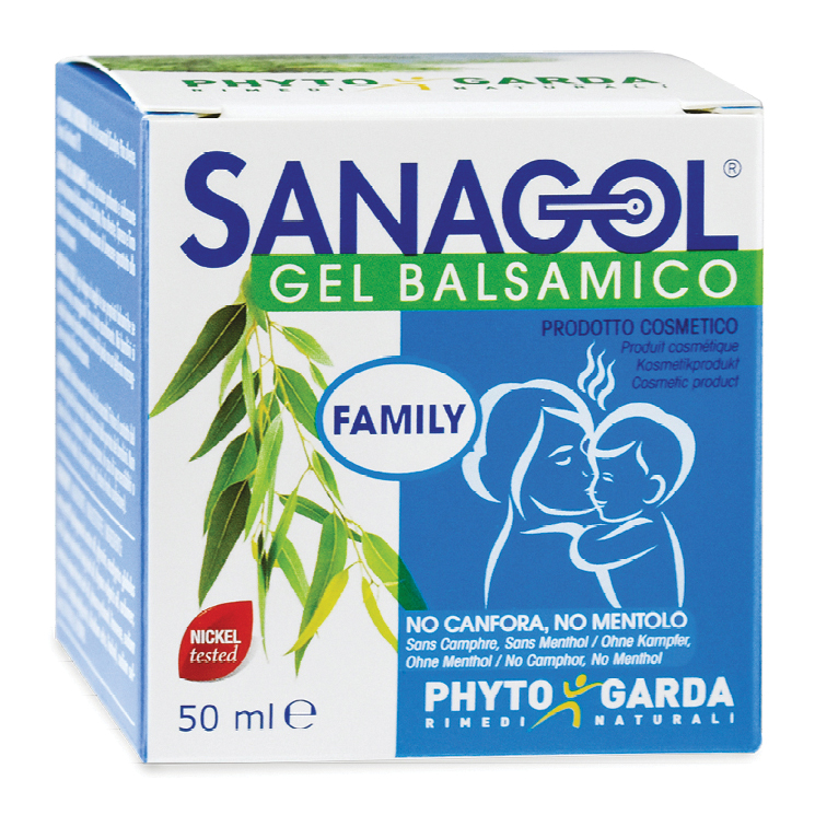 Sanagol gel balsamico senza canfora e senza mentolo