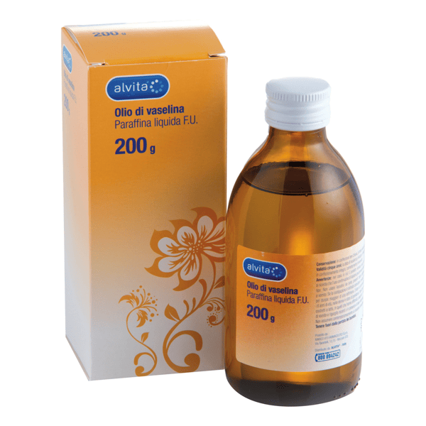 Alvita Olio Di Vaselina Paraffina Liquida F.U. 200 ml