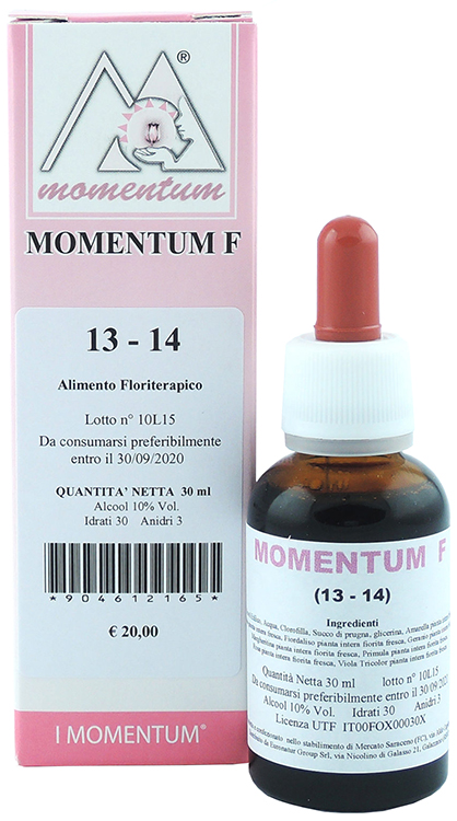 MOMENTUM F 13-14 GOCCE 30ML — confronto prezzi