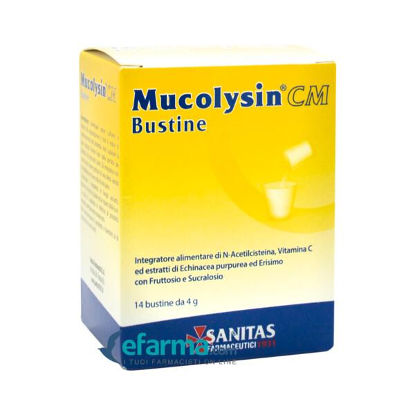 Mucolysin CM Integratore Difese Immunitarie 14 Bustine