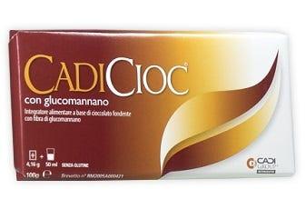 Cadicioc Fondente Tavoletta Di Cioccolato Con Glucomannano 100 g — confronto prezzi
