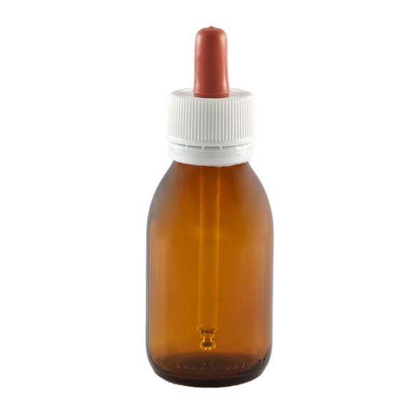 F-labor Flacone Vetro 60ml +contagocce 10pezzi