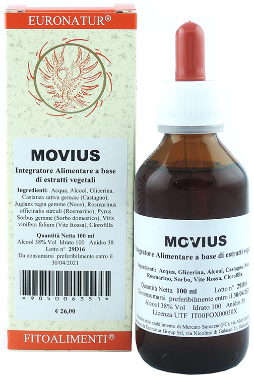 Movius gocce 100ml euronatur