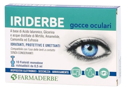 Farmaderbe Iriderbe Gocce Oculari Monodose 10X0,5Ml