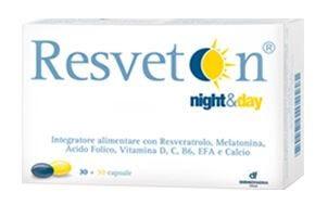Resveton Night&Day Integratore 60 Capsule