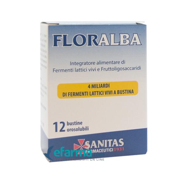Floralba Integratore Fermenti Lattici 12 Bustine