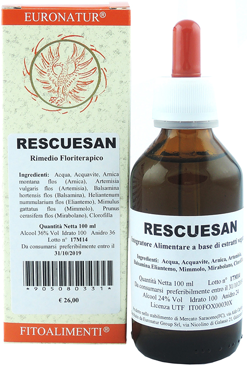 RESCUESAN GOCCE 100ML — confronto prezzi