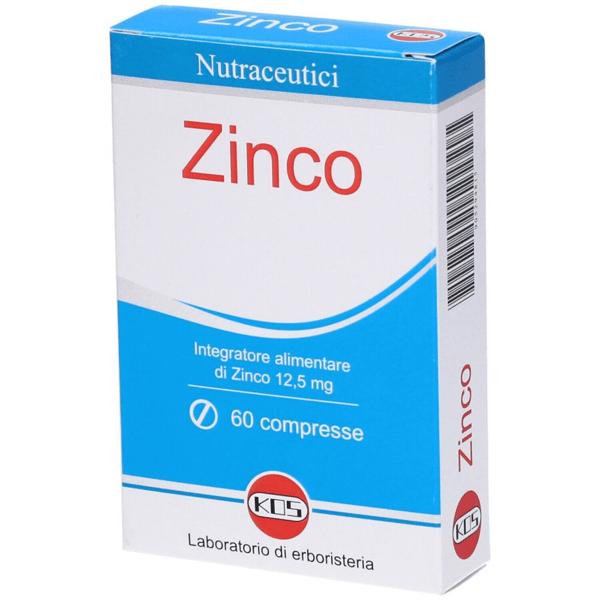 Zinco Integratore di Zinco 60 Compresse