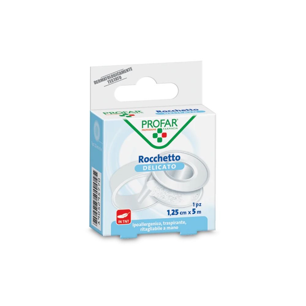 Profar Rocchetto Cerotto Delicato in TNT 1,25cm x 5m, 1 pezzo