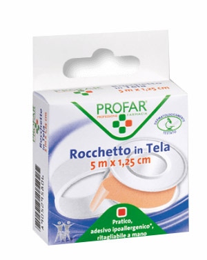 Federfarma.co Rocchetto In Tela Comfort 1,25 Cm X 5 M Profar