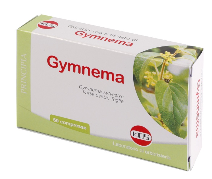 Kos Principia - Gymnema Estratto Secco Integratore Alimentare, 60 Compresse