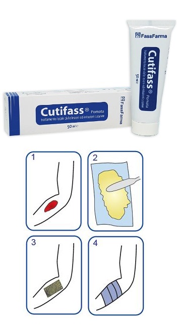 Cutifass Pomata Trattamento Lesioni e Ferite Cutanee 50 g — confronto prezzi