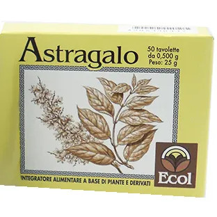 Ecol Astragalo 50 Tavolette 500mg