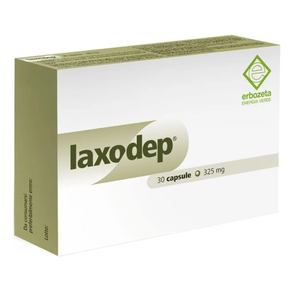Laxodep Integratore per il Transito Intestinale 30 Capsule