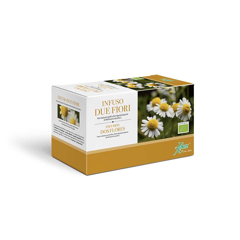 L'infuso due fiori tisana 20 filtri