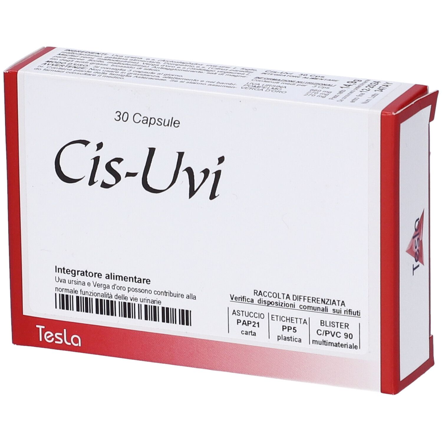 Cis Uvi Capsule 30 pz — confronto prezzi