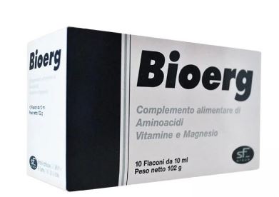 Bioerg Integratore Ad Azione Tonica 10 Flaconcini 10ml