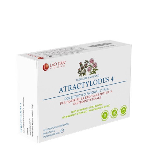 Atractylodes 4 Integratore Per La Motilità Gastrointestinale 60 Compresse