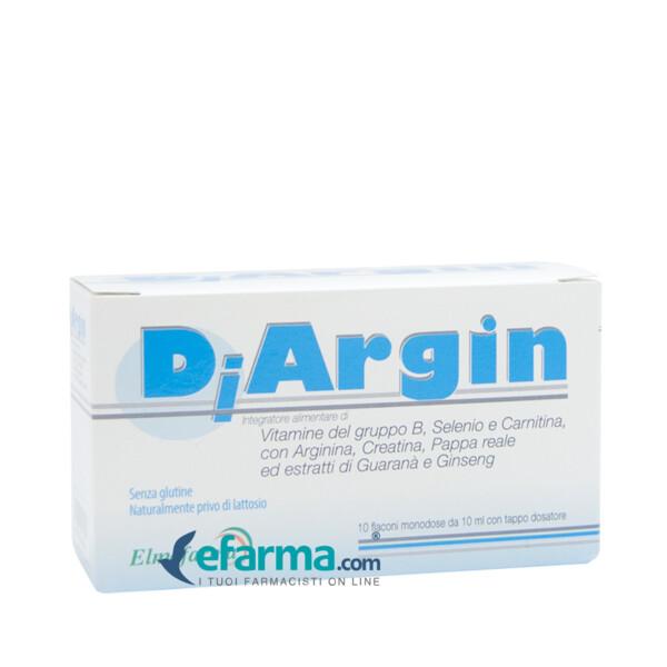 Diargin Integratore Energetico Tonico 10 Flaconcini 10 ml