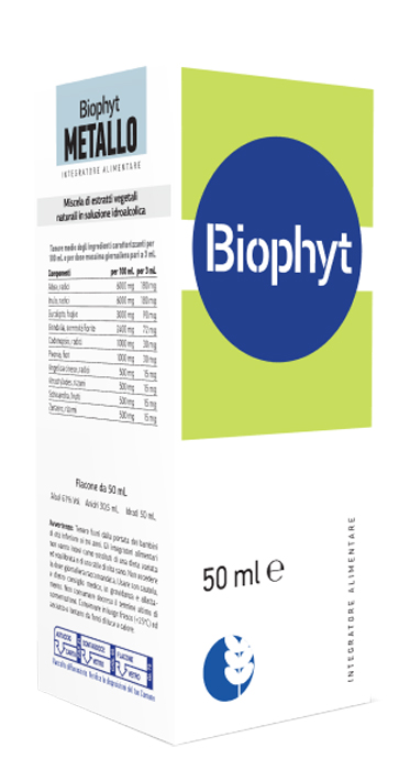 Biophyt metallo 50 ml soluzione idroalcolica — confronto prezzi